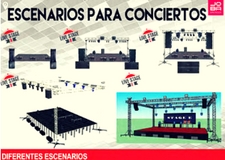 ESCENARIOS PARA CONCIERTOS