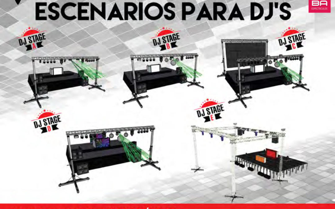 Escenarios para DJ´S