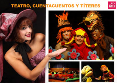 Teatro Infantil, Cuentacuentos y Títeres