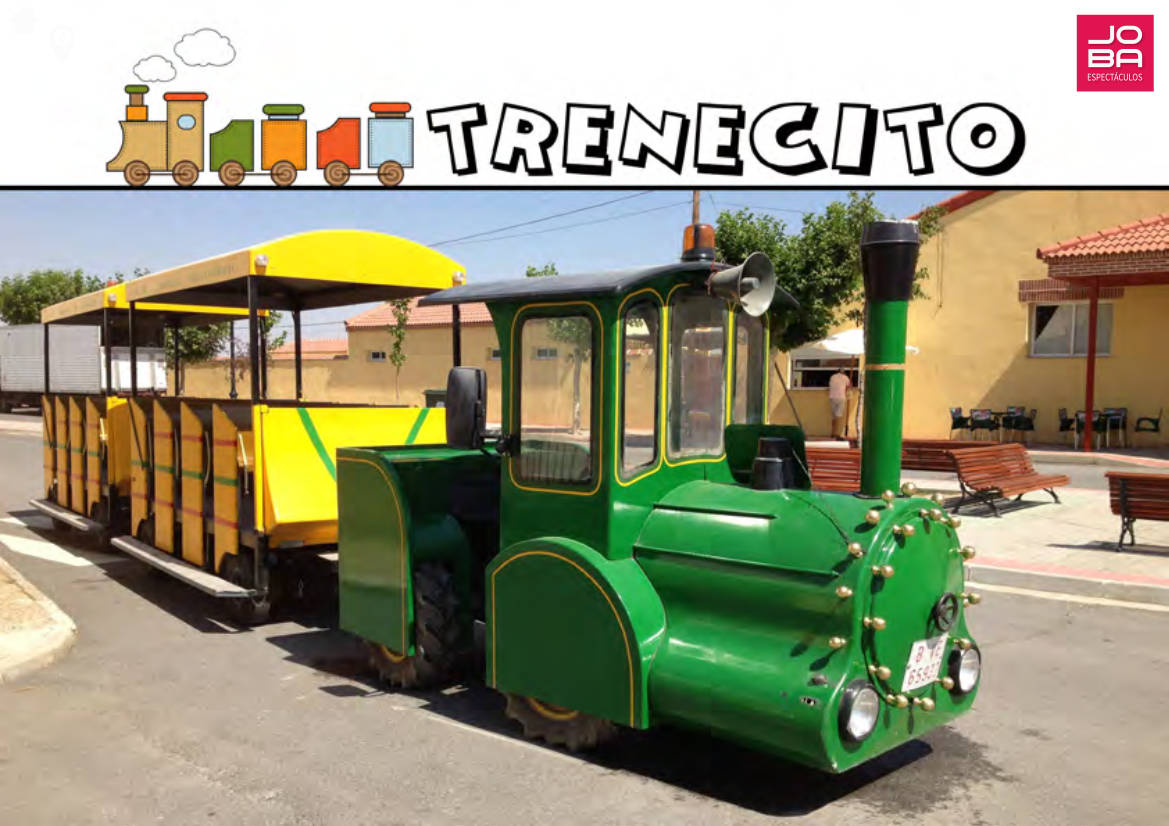 contrata el trenecito. Un tren infantil para tus fiestas infantiles, eventos, celebraciones, fiestas patronales, animación turística