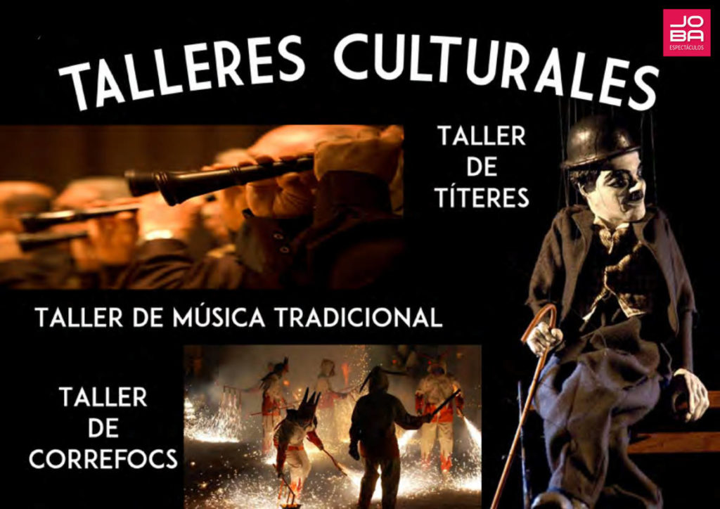 Talleres culturales infantiles - cultura valenciana - JOBA Espectáculos